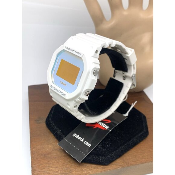 Casio G-Shock Men's Watch DW5600TL-7 Beach Time 43mm White Rubber Strap 3525 - Picture 14 of 14